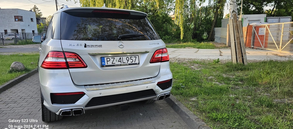 Mercedes-Benz ML cena 155000 przebieg: 163000, rok produkcji 2014 z Swarzędz małe 631